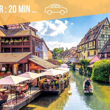 Chez Mamema, Maison Alsacienne Route Des Vins Kintzheim Zewnętrze zdjęcie