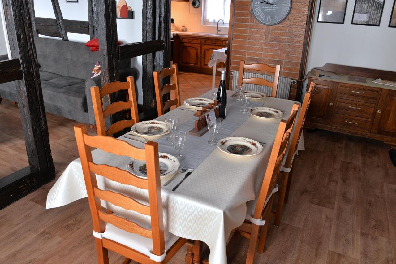 Chez Mamema, Maison Alsacienne Route Des Vins Kintzheim Zewnętrze zdjęcie